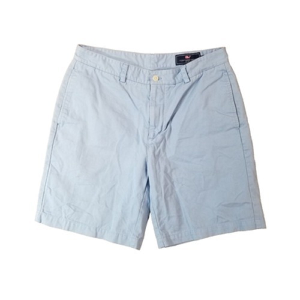 Vineyard Vines shorts men's 33x9 blue cotton twill preppy outdoor beach